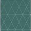 Origin Wallcoverings tapeet graafilised kolmnurgad - roheline