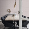 Origin Wallcoverings graafilised jooned tapeet - antiikroosa ja kuld