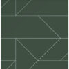 Origin Wallcoverings tapeet graafilised jooned - roheline