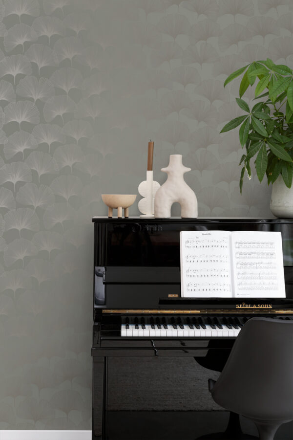 Origin Wallcoverings tapeet ginkgo lehed - soe hall