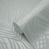Origin Wallcoverings tapeet palmilehed - seladonroheline