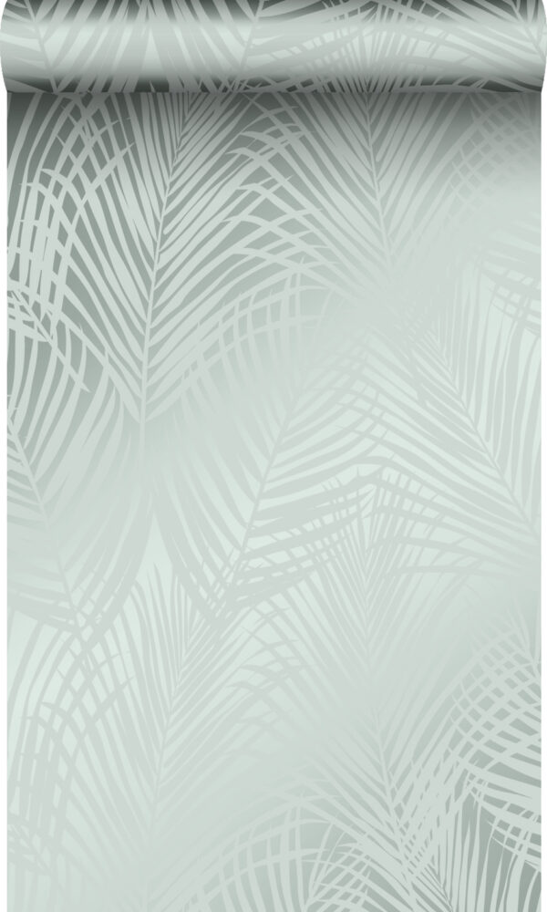Origin Wallcoverings tapeet palmilehed - seladonroheline