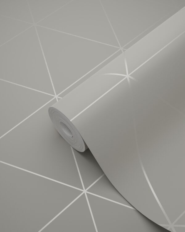 Origin Wallcoverings tapeet graafilised kolmnurgad - hall