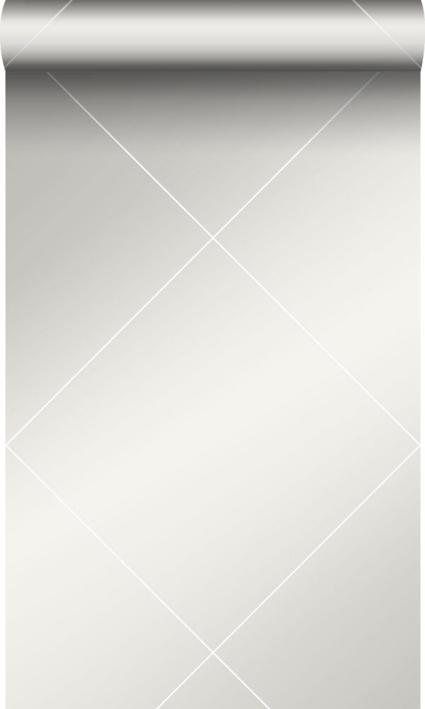 Origin Wallcoverings graafilised jooned tapeet - läikiv valge