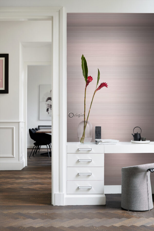 Origin Wallcoverings kootud tapeet - antiikroosa gradient