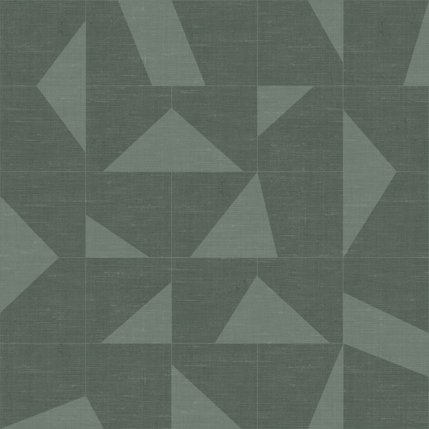 Origin Wallcoverings tapeet graafiline motiiv kootud struktuur - roheline