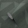 Origin Wallcoverings tapeet graafiline motiiv kootud struktuur - roheline