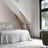Origin Wallcoverings tapeet kraanlinnud - antiikroosa
