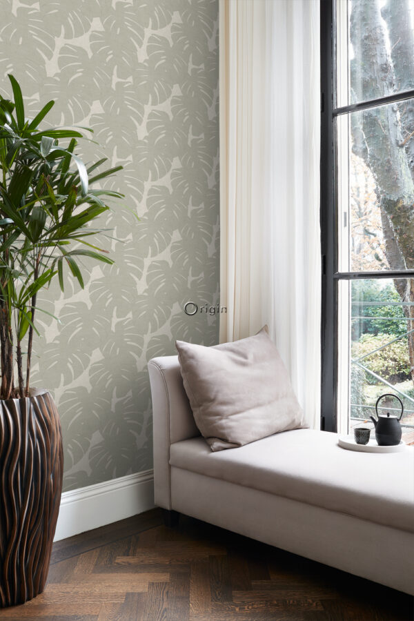Origin Wallcoverings tapeet lehed kootud struktuur cervine
