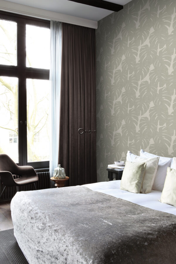 Origin Wallcoverings tapeet lehed kootud struktuur cervine