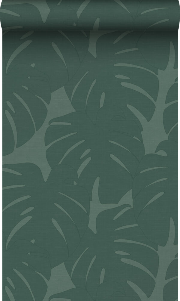 Origin Wallcoverings lehtedega tapeet - mere roheline