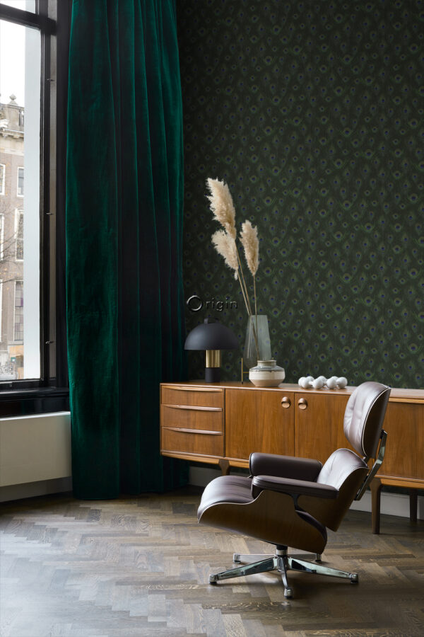 Origin Wallcoverings paela sulgede tapeet - sammalroheline