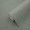 Origin Wallcoverings tapeet madu nahk - salvei roheline
