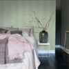 Origin Wallcoverings tapeet madu nahk - salvei roheline