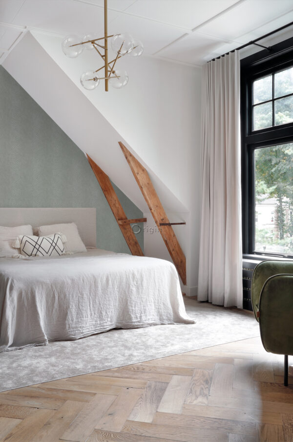 Origin Wallcoverings tapeet madu nahk - taupe