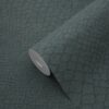 Origin Wallcoverings tapeet madu nahk - sinakasroheline