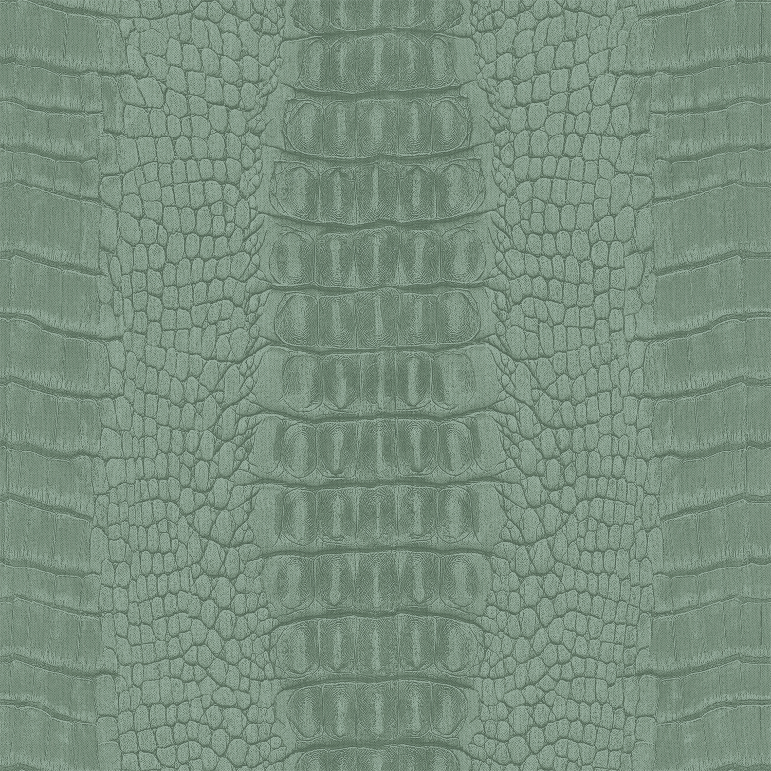 Origin Wallcoverings krokodillinahk tapeet - hallikasroheline