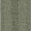 Origin Wallcoverings krokodillinahk tapeet - hallikasroheline
