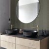 Origin Wallcoverings krokodillinahk tapeet - taupe