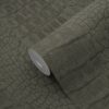 Origin Wallcoverings krokodillinahk tapeet - taupe