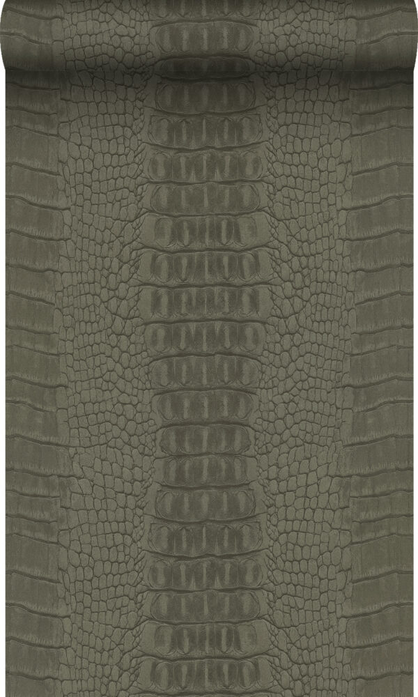 Origin Wallcoverings krokodillinahk tapeet - taupe