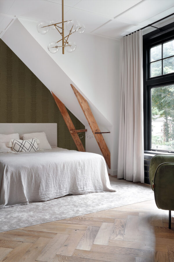 Origin Wallcoverings tapeet krokodillinahk - pruun