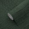Origin Wallcoverings krokodillinahk tapeet - tume roheline