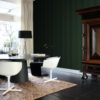 Origin Wallcoverings krokodillinahk tapeet - tume roheline