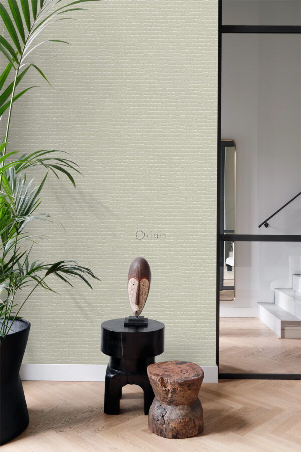 Origin Wallcoverings tapeet krokodillinahk - valge
