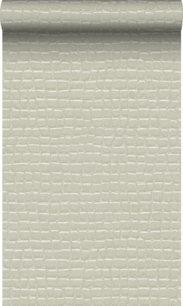 Origin Wallcoverings tapeet krokodillinahk - valge