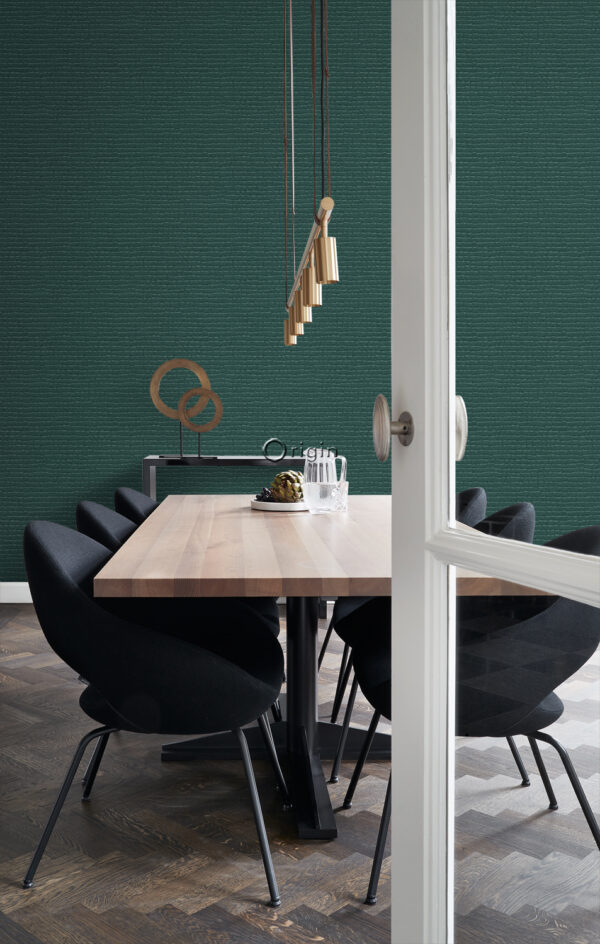 Origin Wallcoverings krokodillinahk tapeet - sinakasroheline