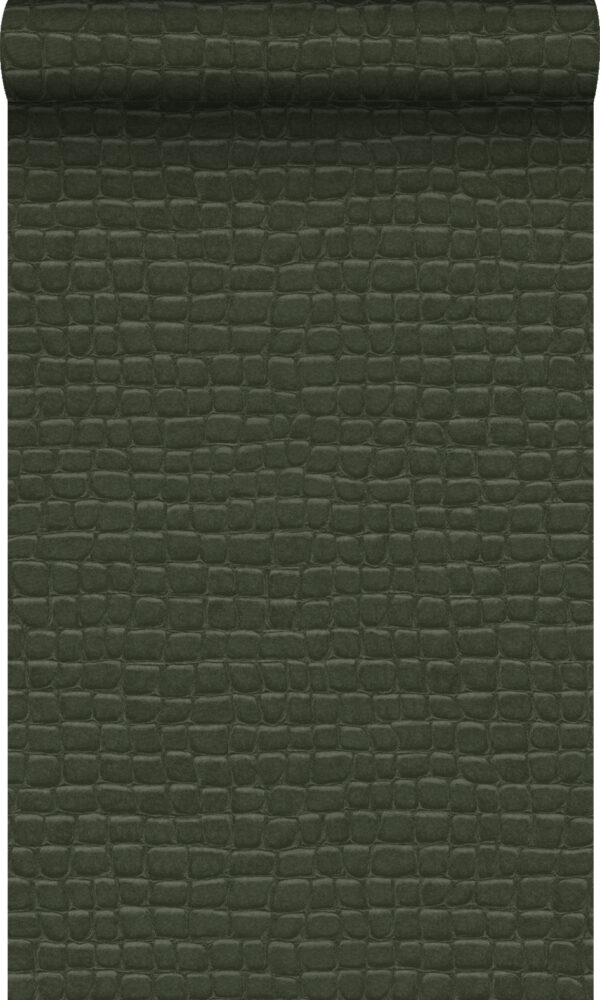Origin Wallcoverings krokodillinahk tapeet - sammalroheline