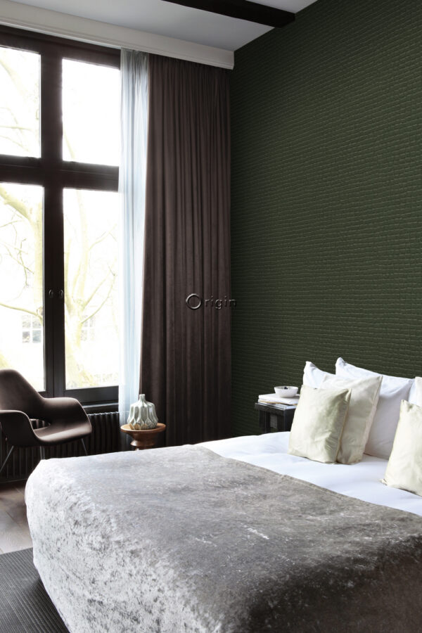 Origin Wallcoverings krokodillinahk tapeet - sammalroheline