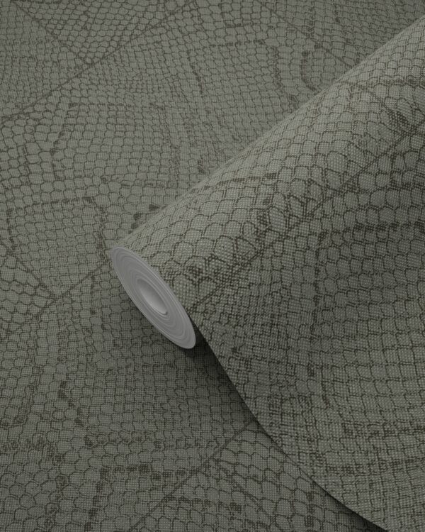 Origin Wallcoverings tapeedi plaatmotiiv - pruunisnake nahk