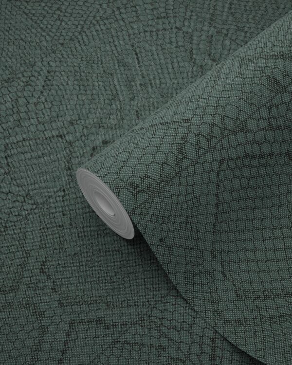 Origin Wallcoverings tapeedi plaatmotiiv - sinakasroheline madu nahk