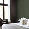 Origin Wallcoverings tapeedi plaatmotiiv - hallikasroheline