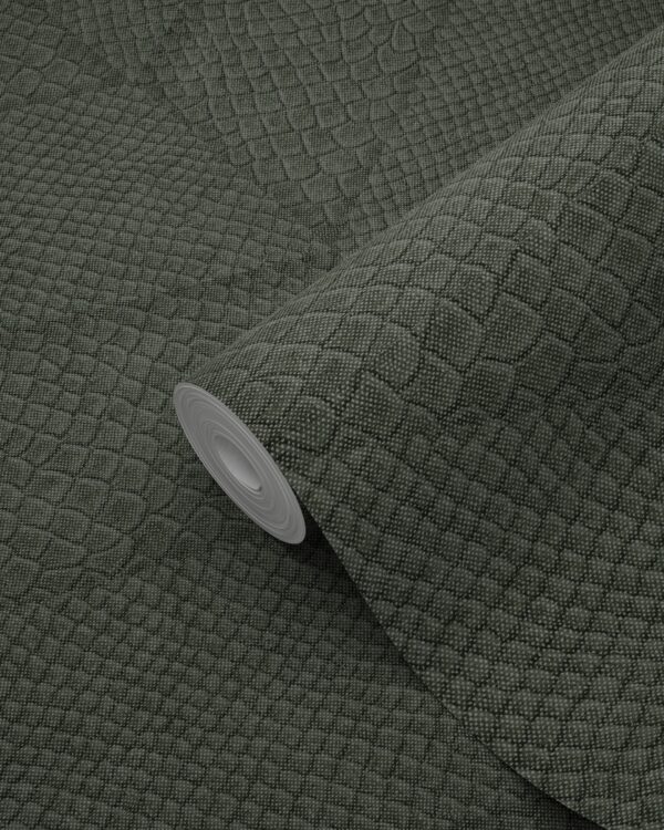 Origin Wallcoverings tapeedi plaatmotiiv - hallikasroheline