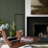 Origin Wallcoverings tapeedi plaatmotiiv - hallikasroheline