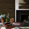 Origin Wallcoverings loomanahk tapeet - roostepruun