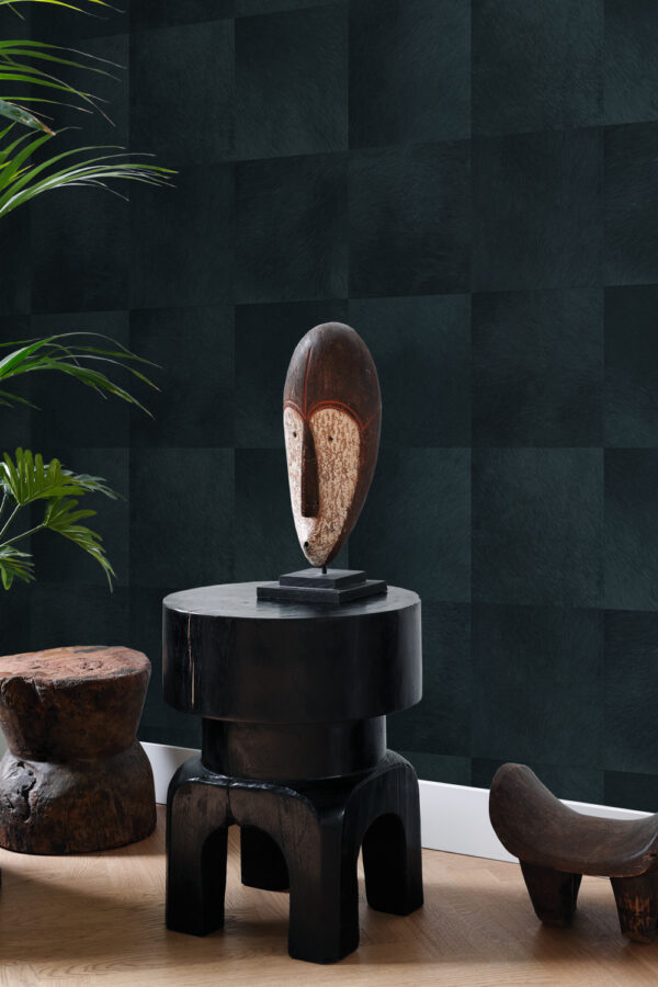 Origin Wallcoverings loomanahk muster - tindisinine