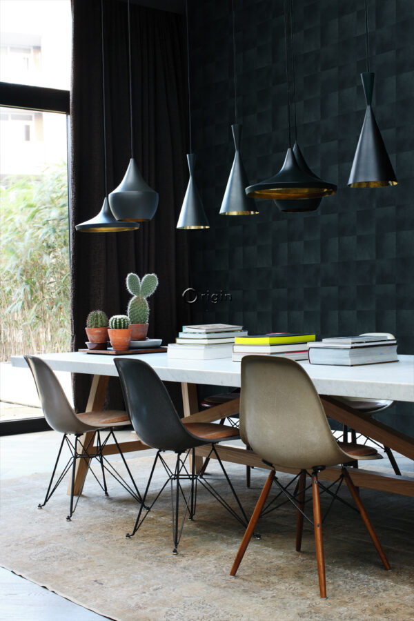 Origin Wallcoverings loomanahk muster - tindisinine