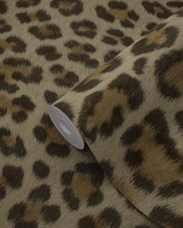 Origin Wallcoverings tapeet leopardimuster - pruun ja beež