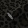 Origin Wallcoverings tapeet leopardimuster - tumehall ja must