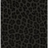 Origin Wallcoverings tapeet leopardimuster - tumehall ja must