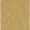 Origin Wallcoverings tapeet palmilehed - sinepikollane