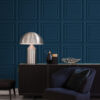 Origin Wallcoverings tapeet seinapaneel tumesinine
