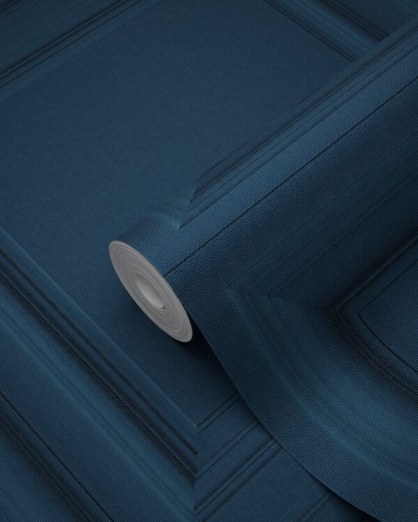 Origin Wallcoverings tapeet seinapaneel tumesinine