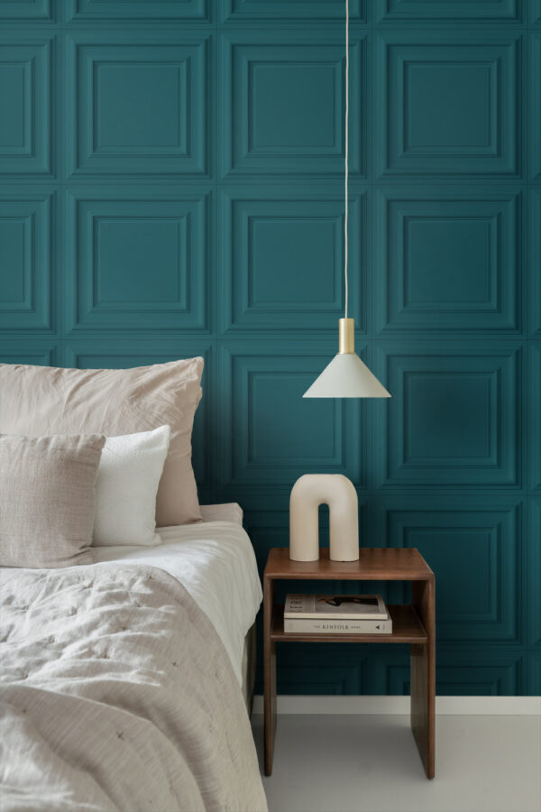 Origin Wallcoverings tapeet seinapaneelid - sinakasroheline