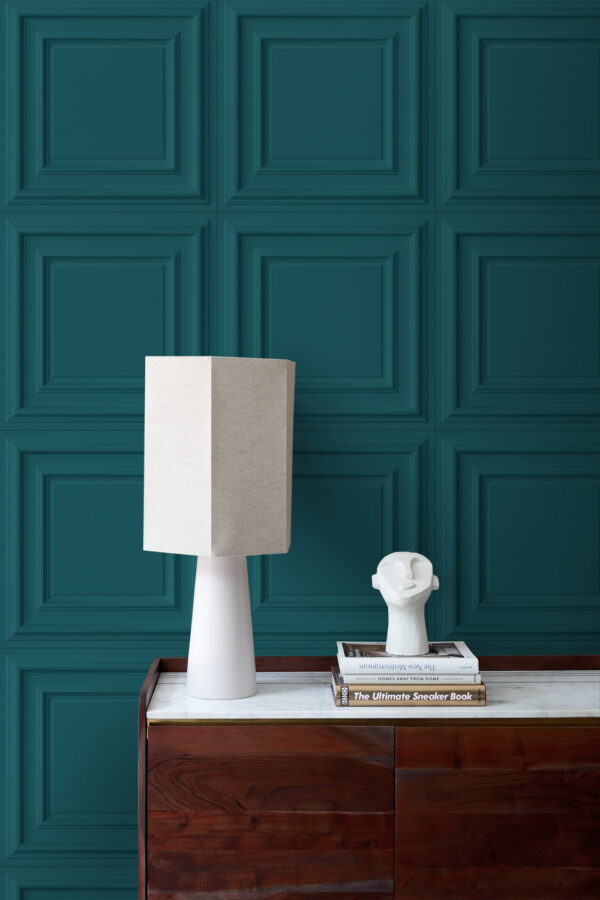 Origin Wallcoverings tapeet seinapaneelid - sinakasroheline