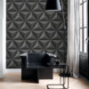 Origin Wallcoverings tapeet graafika 3D tumehall